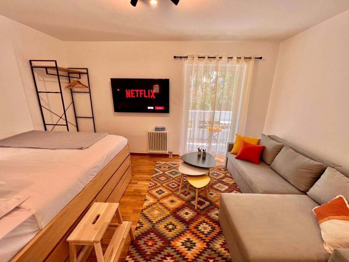 Lovely Studio 3-Min From Beach Palaio Faliro Exterior foto